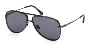 Tom Ford Leon TF1071 01A black sunglasses