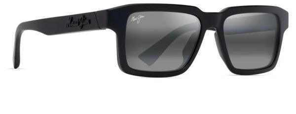 Maui Jim Kahiko 635 - Matte Black/Grey 635-02