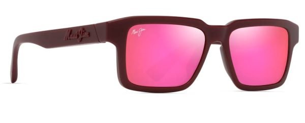 Maui Jim Kahiko 635 - Matte Burgundy/Maui Sunrise P635-04