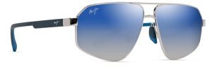 Maui Jim Keawawa 620 silver sunglasses