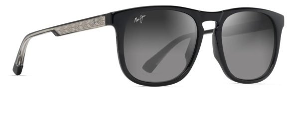 Maui Jim Kūpa‘a 641 - Black/Neutral Grey GS641-14