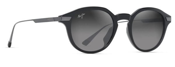 Maui Jim Momi 622 - Black/Neutral Grey GS622-02