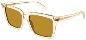 Bottega Veneta BV1254S 004 yellow sunglasses