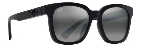 Maui Jim Honua 653 - Black/Neutral Grey 653-02