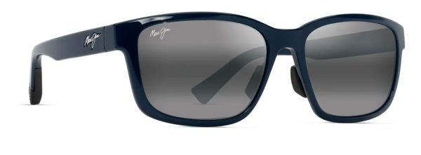 Maui Jim Lehiwa 648 - Shiny Blue/Neutral Grey 648-03