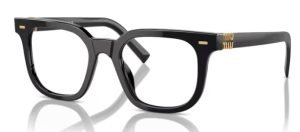 Miu Miu MU06XV 16K1O1 Black glasses