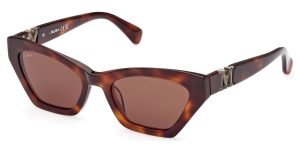 Max Mara 0057 52E Dark Havana Brown sunglasses