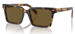 Miu Miu MU 13ZS VAU01T honey havana sunglasses