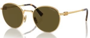 Miu Miu MU 55ZS 5AK09Z gold sunglasses