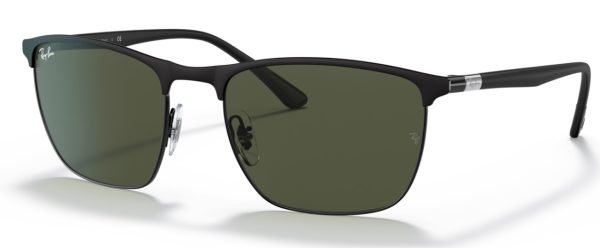 Ray-Ban RB3686 - Black/Green 186/31