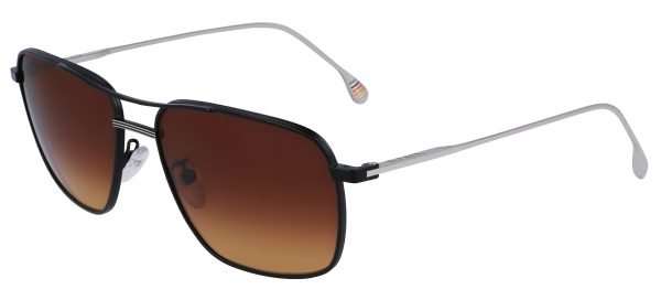 Paul Smith PSSN07958 FOSTER - 002 MATTE BLACK SHINEY SILVER