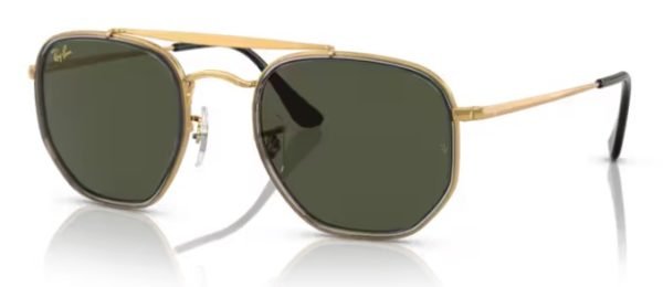 Ray-Ban The Marshal II RB3648M - Gold/Green 923931