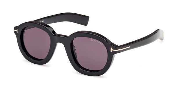 Tom Ford TF1100 Raffa - 01A - Shiny Black/Smoke