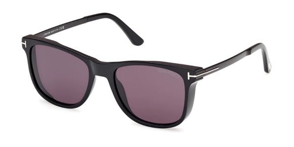 Tom Ford TF1104 Sinatra - 01A - Shiny Black/Smoke