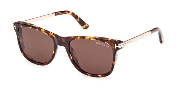 Tom Ford TF1104 Sinatra - 52E - Dark Havana/Brown