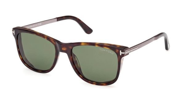 Tom Ford TF1104 Sinatra - 52N - Dark Havana/Green