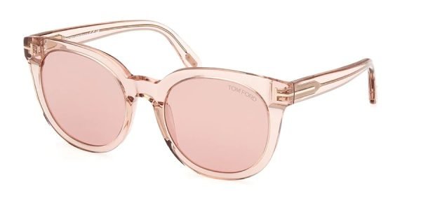 Tom Ford TF1109 Moira - 72S - Shiny Light Pink/Bordeaux