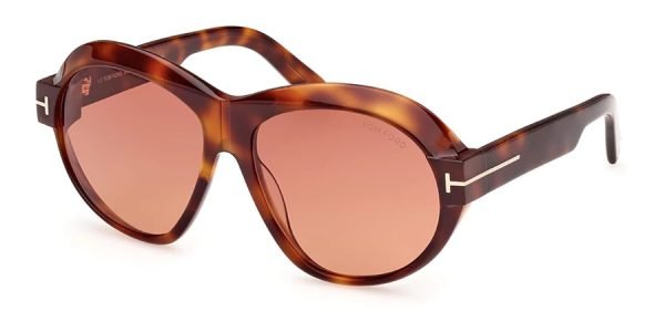 Tom Ford TF1113 Inger - 53T - Blonde Havana/Gradient Bordeaux