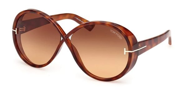 Tom Ford TF1116 Edie-02 - 53F - Blonde Havana/Gradient Brown