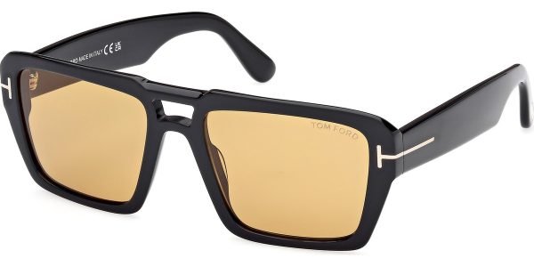 Tom Ford TF1153 Redford - 01E - Shiny Black/Brown