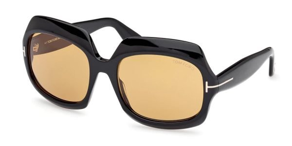 Tom Ford TF1155 Ren - 01E - Shiny Black/Brown