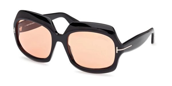 Tom Ford TF1155 Ren - 05E - Shiny Black/Pink