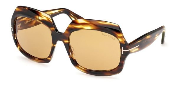 Tom Ford TF1155 Ren - 52E - Dark Havana/Brown