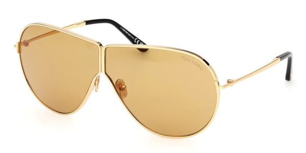 Tom Ford TF1158 Keating - 30E - Shiny Deep Gold/Brown