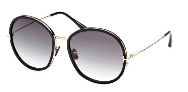 Tom Ford TF0946 Hunter-02 - 01B Shiny Black