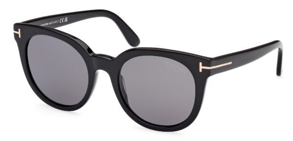 Tom Ford TF1109 Moira - 01D - Black/Smoke Polarised