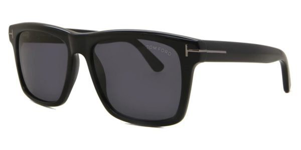 Tom Ford TF0906-N Buckley-02 - 01A Shiny Black / Smoke