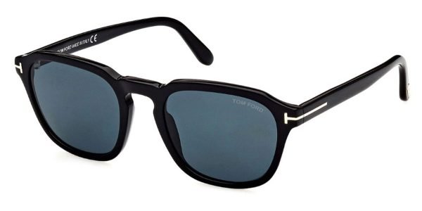 Tom Ford TF0931 Avery - 01V Shiny Black / Blue