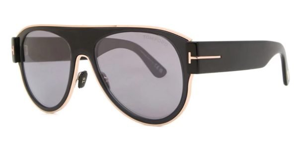 Tom Ford TF1074 Lyle-02 - 01C Shiny Black / Smoke