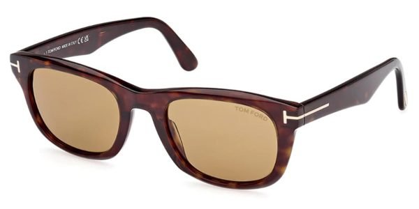 Tom Ford TF1076 Kendal - 52E Dark Havana / Brown