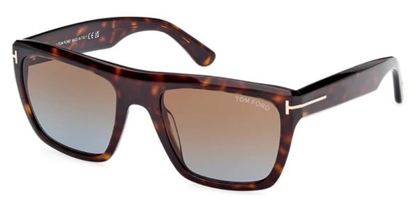 Tom Ford TF1077 Alberto - 52F Dark Havana / Gradient Brown