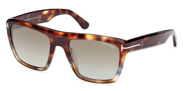 Tom Ford TF1077 Alberto - 55G Coloured Havana Dark Havana / Brown