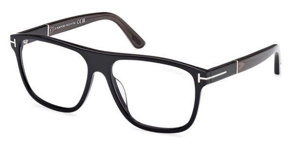 Tom Ford TF1081 Frances - 01A Shiny Black / Smoke Photochromic