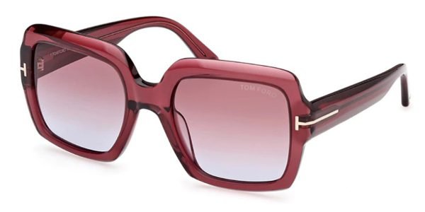 Tom Ford TF1082 Kaya - 66Y Shiny Dark Red / Violet