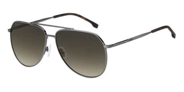 Hugo Boss BOSS 1447/S - KJ1-Dkruthen /86 Black Brown Green Antireflex