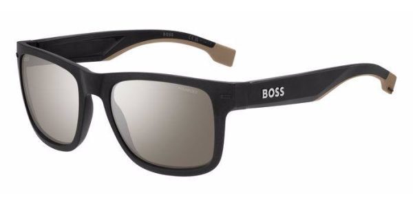 Hugo Boss BOSS 1496/S - 087-Mt-Blk-Bge /ZV Silver Multilayer Pz Highcontras Oleoph