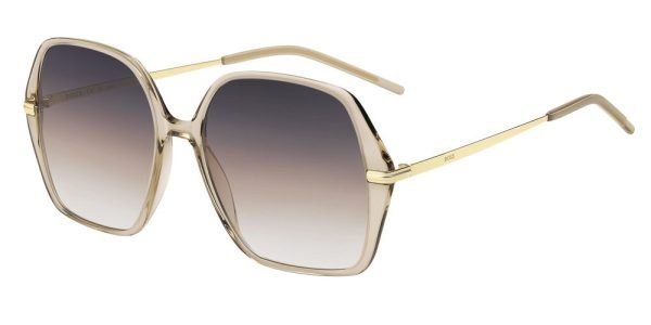 Hugo Boss BOSS 1660/S - 84A-Beige-Gld /PR Grey Brown Doubleshade