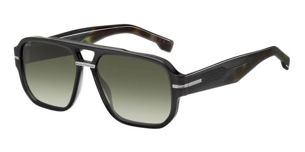 Hugo Boss BOSS 1718/S - KB7-Grey /8Z Green Shaded Antireflex