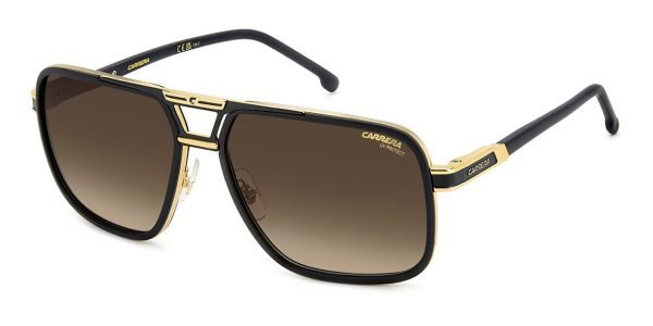 CARRERA 1071/S - Black Gold/Brown I46 86