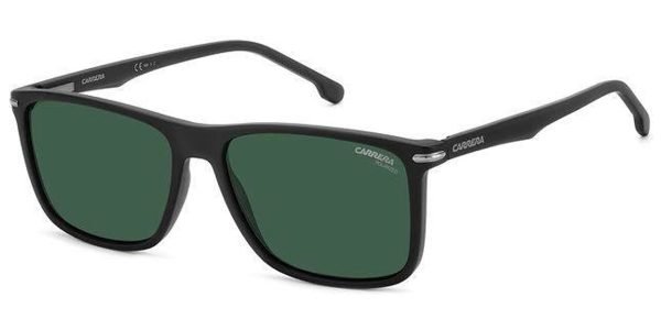 CARRERA 298/S - 003 Matte Black/Green Polarised