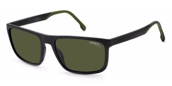 CARRERA 8047/S - Black Green Polarised 7ZJ UC