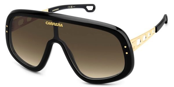 CARRERA FLAGLAB 17 - Black Gold/Brown 2M2 86