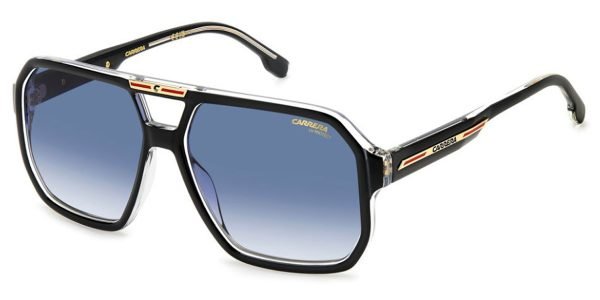 CARRERA VICTORY C 01/S - EI7 BLACKCRY / YB BLUE SHADED RED