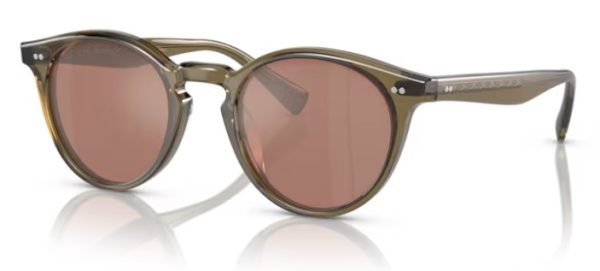 Oliver Peoples Romare OV5459SU - Dusty Olive/Persimmon Mirror 1678W4